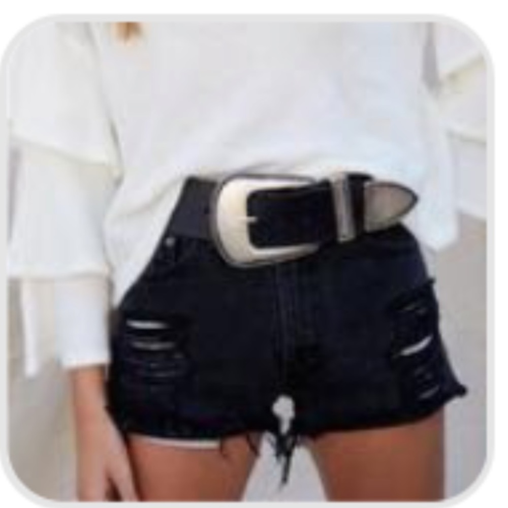 Lex Silver Belt